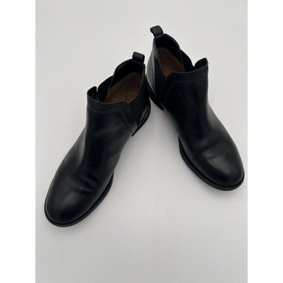Sofft Boots Women's Sz 9M Pull On Chelsea Ankle Bootie Black Leather Comfort - Picture 11 of 15